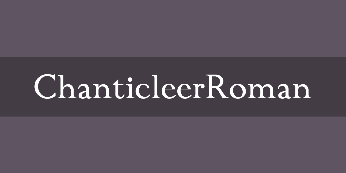 ChanticleerRoman